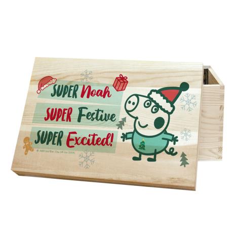 Personalised Peppa Pig George Pig Christmas Eve Box £34.99